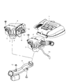 Chrysler Pacifica Air Duct Diagram - 4861700AB
