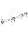 2008 Dodge Magnum Drive Shaft Diagram - 4593681AA