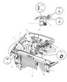2002 Dodge Ram 2500 A/C Hose Diagram - 55055833AD