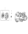 Ram Clutch Slave Cylinder Diagram - 68119237AA