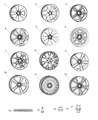 2015 Dodge Challenger Spare Wheel Diagram - 5RN84VXWAB