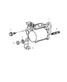 Dodge Dakota Starter Motor Diagram - 56027702AB
