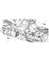 Jeep Compass Starter Motor Diagram - 5034555AA