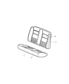 2006 Chrysler Sebring Seat Cushion Diagram - ZF181L2AA