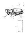 Dodge Viper Intake Manifold Diagram - 5037784AD