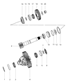 Dodge Journey Differential Diagram - 4800394AB