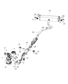 Jeep Exhaust Clamp Diagram - 68434100AA
