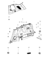 Jeep Door Lock Switch Diagram - 68233955AA