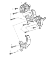 Dodge Durango Alternator Diagram - 56027912AB