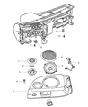 Jeep Wrangler Dome Light Diagram - 56047114AA