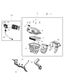 Jeep Wrangler Air Filter Diagram - 68293164AC