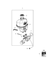Jeep Brake Fluid Level Sensor Diagram - 68306576AA