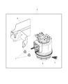 Ram Fuel Filter Diagram - 68432442AB