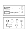 Dodge Intake Manifold Gasket Diagram - 5038094AA