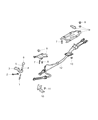 Jeep Shift Cable Diagram - 68302137AA