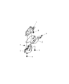 Dodge Durango Transmission Mount Diagram - 52005140AA