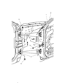 2007 Chrysler Pacifica Door Check Diagram - 4894172AD
