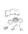 Dodge Instrument Cluster Diagram - 5172997AB