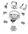 Chrysler Cruise Control Switch Diagram - 68057091AA