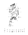 Ram Fender Diagram - 68321576AA