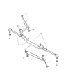 2008 Chrysler Crossfire Idler Arm Diagram - 5101586AA