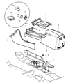 Dodge Intrepid Armrest Diagram - RD561DVAC