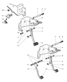Dodge Durango Brake Light Switch Diagram - 56045043AG