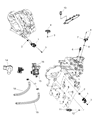 Dodge Ram 4500 MAP Sensor Diagram - 68005161AA