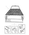 Dodge Ram 2500 Car Key Diagram - 5018386AA