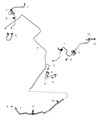 Dodge Journey Brake Line Diagram - 68171898AC