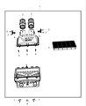 Dodge Viper Air Filter Box Diagram - 5037935AC