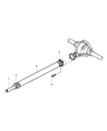 Chrysler Driveshaft Yokes Diagram - 5114275AA