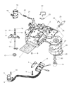Dodge Durango Valve Body Diagram - 52119634AB