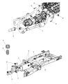 Dodge Ram 3500 Tail Pipe Diagram - 52121380AD