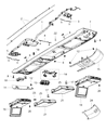 Ram C/V A/C Switch Diagram - 55111312AC