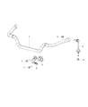 Ram Sway Bar Link Diagram - 68399868AC