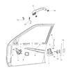 Jeep Cherokee Door Latch Assembly Diagram - 4798914AB