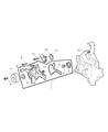 Chrysler Crossfire Thermostat Diagram - 5098918AA