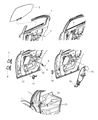Chrysler Sebring Door Hinge Diagram - 4880011AD