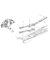 2002 Dodge Durango Air Duct Diagram - 55055980AB