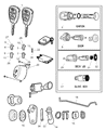 Jeep Compass Transmitter Diagram - 68000603AA