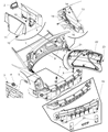Chrysler 300 Trunk Lid Latch Diagram - 5056244AB