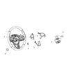 Dodge Steering Wheel Diagram - 5SQ21DX9AA