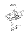 2012 Jeep Liberty Dome Light Diagram - 1CT58DW1AB