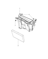 Chrysler 300 Cabin Air Filter Diagram - LS071668AA