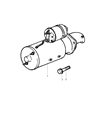 1998 Dodge Ram 3500 Starter Motor Diagram - R4741012