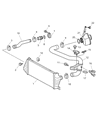 Dodge Sprinter 2500 Intercooler Diagram - 5119997AA