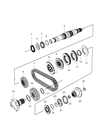 Jeep Brake Drum Diagram - 5175983AA