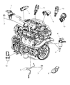 Jeep Wrangler Camshaft Position Sensor Diagram - 5149078AD
