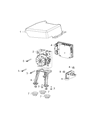 Chrysler Yaw Sensor Diagram - 56029549AC